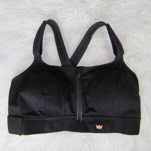 Shefit Flex 3 Luxe Black Women's Adjustable Sports Bra Removeable Pads